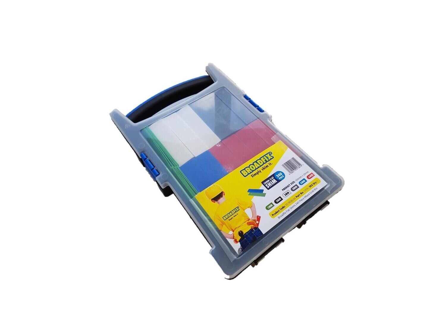 Flat Shim Packers Handy Pack 1-6mm Thickness 240 pieces