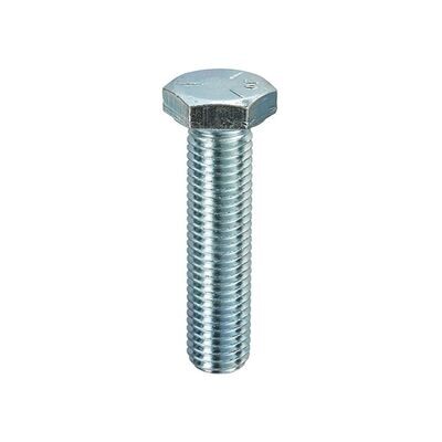 3/8 unc x 3 inch  Hex Head Setscrews High Tensile Zinc Plated