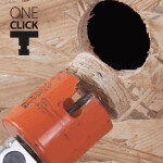 105mm MXqs MULTI-PURPOSE SuperXcut Holesaw  (60mm Cutting Depth)