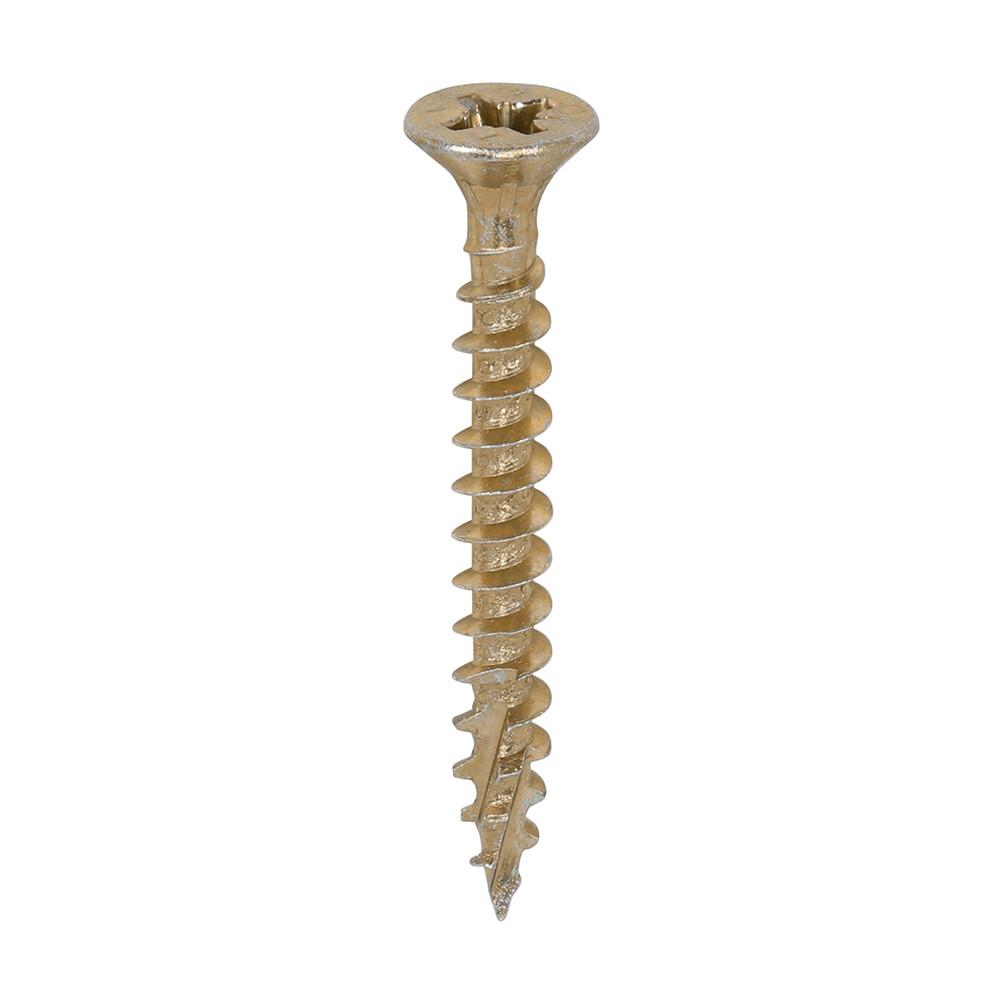 4.0mm x 35mm  C2 Strongfix Premium Pozi Countersunk Wood Screws. Box of 200