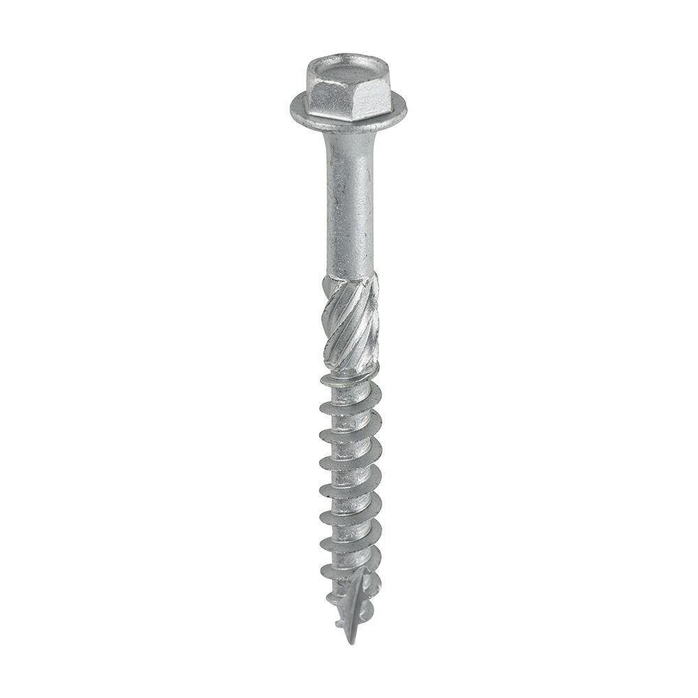 Index Screws Heavy Duty SVR 8.0mm x  75mm   Landscape Screws  (Part 875INI)  Pack of 10