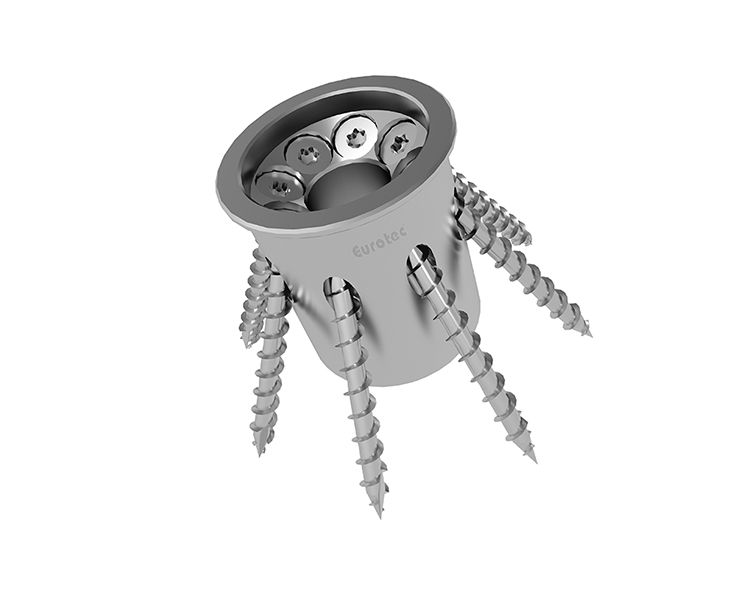HebeFix Mini 40mm Diameter  Part 944901  (Screw in Base only)  Lifting Bolt sold seperate