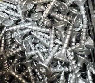 4.5mm x 25mm Paneltwistec PT1000 Countersunk Screws External Coating Torx TX20 (Part r903050) Box of 500