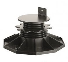 Eurotec Adjustable Decking Pedestal  - ECO M  Adjusts from 35mm up to 65mm  (Base diameter 150mm)