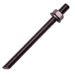 M12 x 160 Resin Studs c/w nut and washer Grade 5.8 Zinc Plated Pack of 1