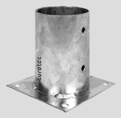 121mm x 147mm  Round Post Holder