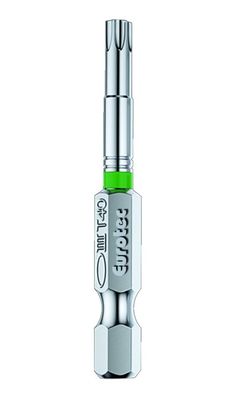 Eurotec Green TX40 Torx Bits 50mm long part no. 945979 Packed in 1s
