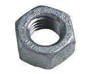 M10  Hexagon Full Nut Grade 6 Galvanised
