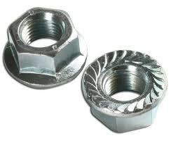 M10 Serrated Flange Nuts A2 Stainless Steel Pack of 100