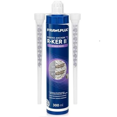 Rawlpug R-KER 300ml Vinylester Resin Cartridge Single Cartridge (High Load)