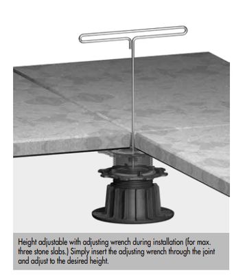 Adjusting Key For Giant Pedestals