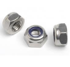 M5 Nyloc Nuts Din 985 A2 Stainless Steel pack of 100