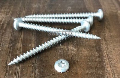 6,0 x 40mm Pan-Head Torx Chipboard Screw Zinc Plated Part 11211 Box of 200