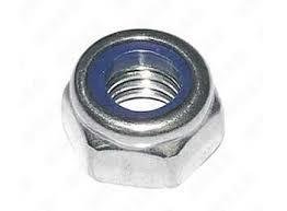 M12 Nyloc Nuts Din 985 Zinc Plated