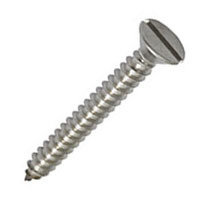 Countersunk Slotted Self Tapping Screws Din 7972