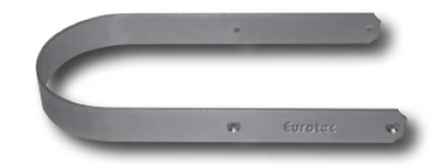 100mm U-Brackets for Fences (233 x 40mm)