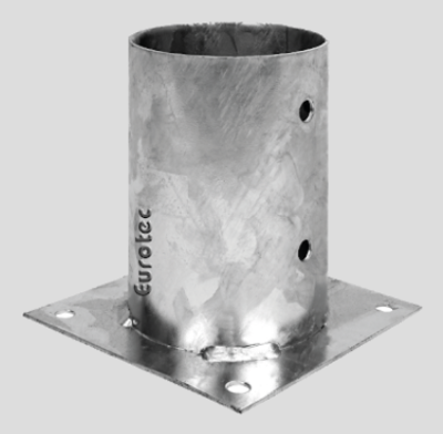 101mm x 150mm  Round Post Holder
