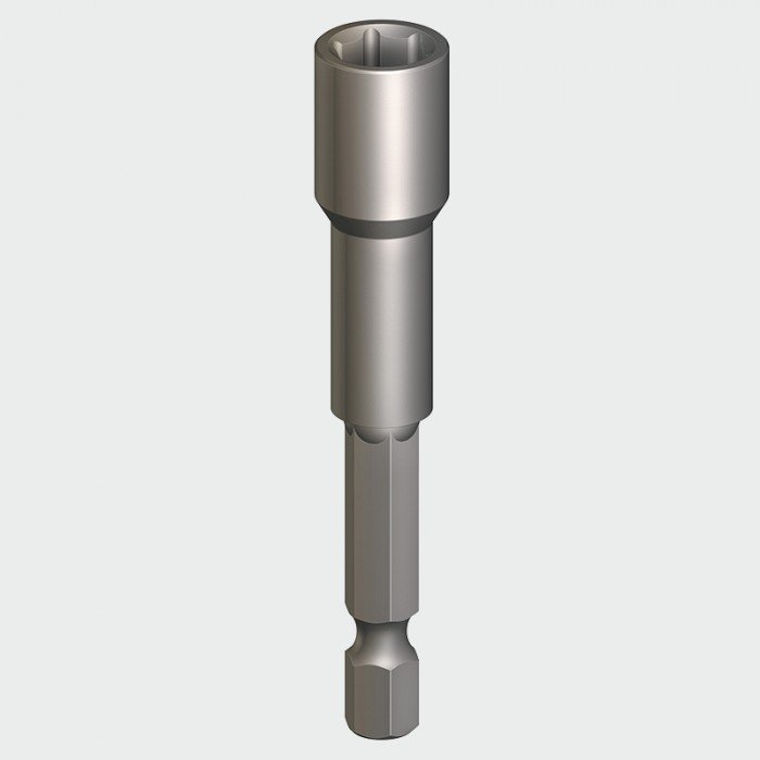 Magnetic Bit Holder 65mm with an 10mm Hex (3/8) Drive