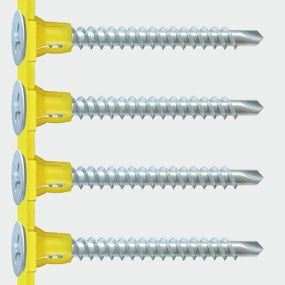 3.5mm x 35mm Collated Self Drilling Screws  1000 Screws