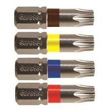 Torx Drive Impact Bits 25mm long.