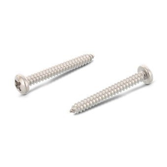 No.4 x 1/2  (2.9 x 13mm) Din 7981 A4 316 Pozi Pan AB Self Tappers  Pack of 100