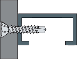 4.8mm x 38mm Timco LW38 Countersunk self Drilling Screws Ruspert Box of 200