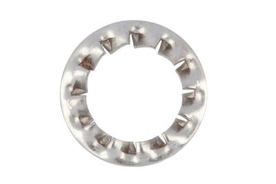 M10 Internal Shakeproof Washers Din 6798 Zinc Plated