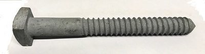 3/4 x 175mm  Square Head Coach Screws Galvanised