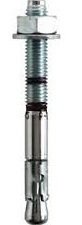 M8 x 105 Rawl R-XPTII A4 Stainless Steel ETA Option 7 Through Bolts Box of 100