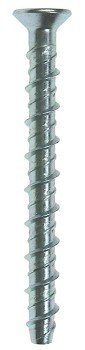 10mm (8mm drill) x 60mm Countersunk Ankerbolt TX25 Zinc   Box of 100