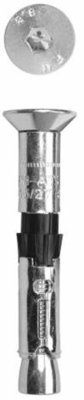15mm x 100mm (M10 Thread) Countersunk Anchors  Box of 20
