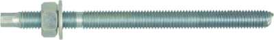 Hex Drive Resin Studs Grade 5.8 &amp; 8.8 Zinc Plated