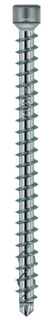 8.0 x 220mm Cylinder Head KonstruX Wood Screws Full Thread Torx TX40 (904827) Zinc Plated Boxed in 50s