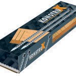 10.0mm x 360mm Countersunk KonstruX Wood Screws Fully Threaded Torx TX50 Zinc Galvanised Box of 25