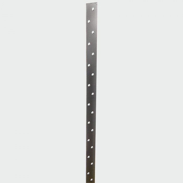 1000mm x 27.5mm x 4mm thick Galvanised Restraint Strap  Pack of 10