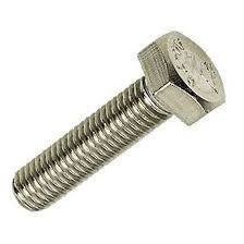 M8 x 130 Hex Head Set (Full Thread) A2 Stainless Steel
