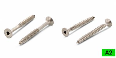 Torx A2 Full &amp; Part Thread Plain Tip