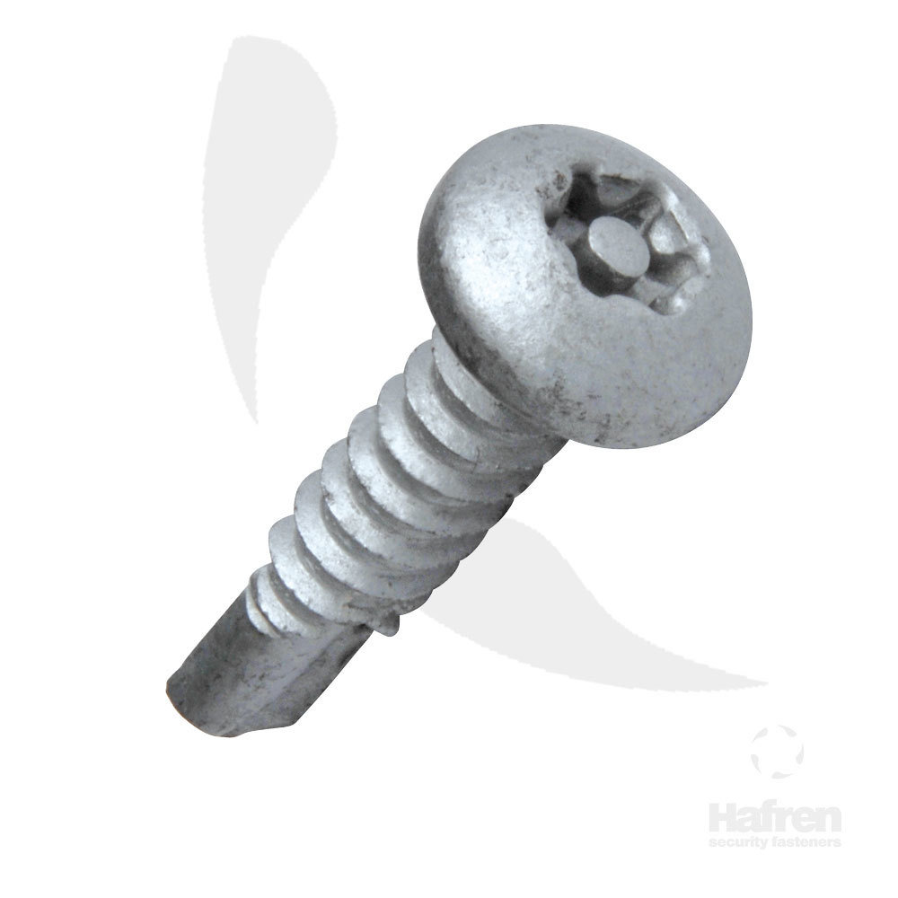 4.8 x 50mm (10 x 2) Button Head 6 Lobe T25 Security Screws Box 100