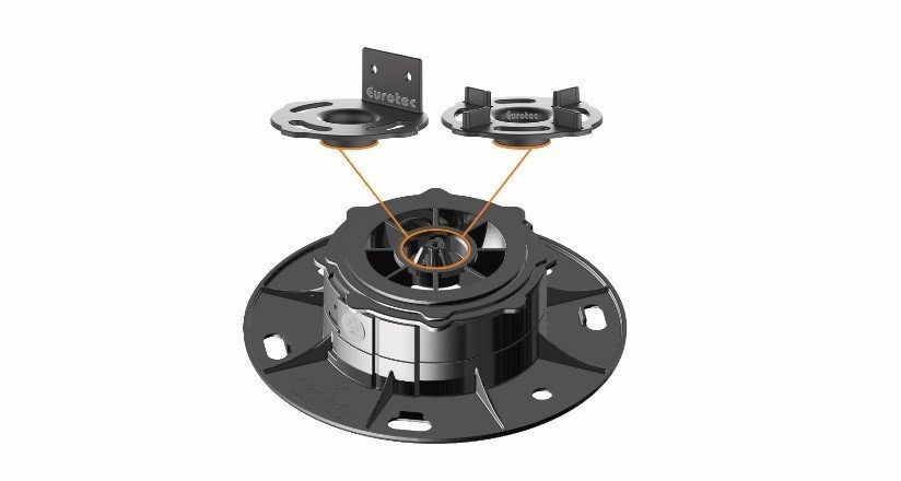 Adjustable Pedestal SL Pro L  Rises from 73mm to 102mm  Self levelling