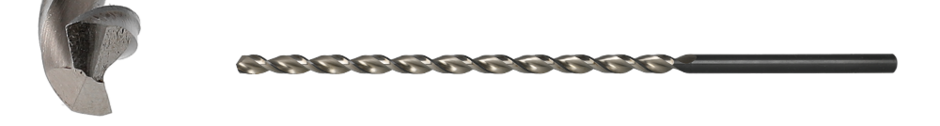 1/8 (3.175mm) x 200mm (150mm Working Length)  HSS Drill Bits