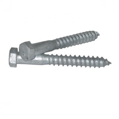 24mm x 250mm Hexagon Head Coach Screws Din 571 High Tensile Grade 8.8 Hot Dip Galvanised