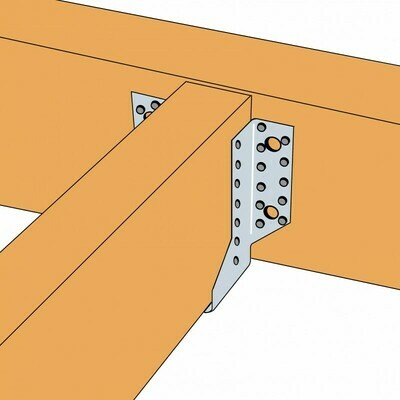 Simpson Timber to Timber Joist hanger 75-76mm Joist SAE620/76/2