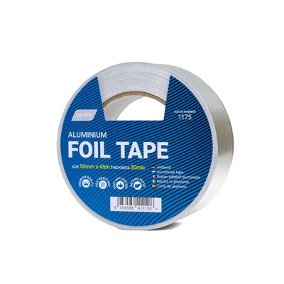 50mm x 45metre Aluminium Foil Tape