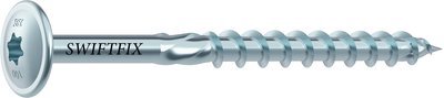 6.0mm x 160mm Heco Topix Flange Head TX30 Torx Drive Screws Box of 100 - 61167