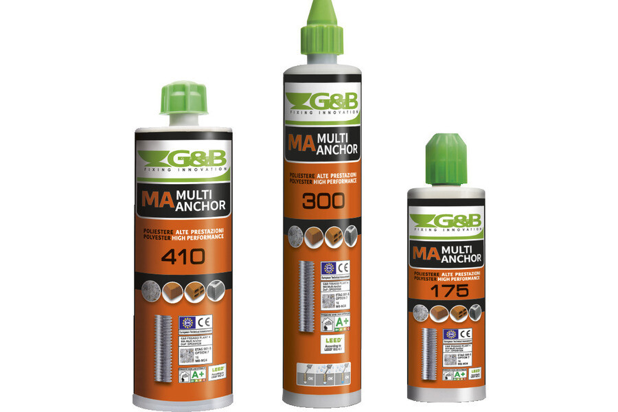 G&amp;B MA400 Polyester Resin Tubes 410ml