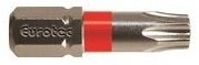 Eurotec Red TX30 Torx Bits 25mm long part no. 945855 Packed in 10s