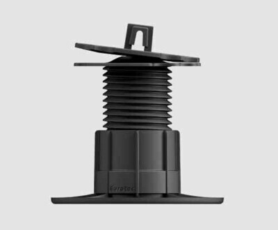 Eurotec Adjustable Decking Pedestal  -BASE M SL Adjusts from 42mm up to 67mm  SLOPING TOP