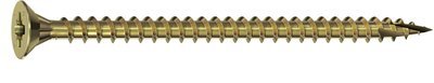 4.5mm x 50mm  C2 Strongfix Pozi Countersunk Wood Screws. Part 45050C2   Box of 200