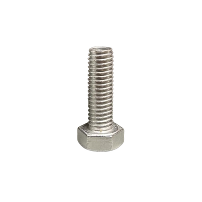 M5 x 25  Aluminium Hexagon Head Bolts Full Thread (Setscrews) Din 933  Aluminium Grade 6061