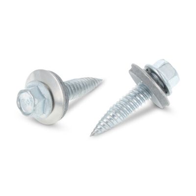 4.5mm x 38mm Hex Washer c/w EPDM Washer Self Drill Screw Art 9505  A2 st.st  Box of 100